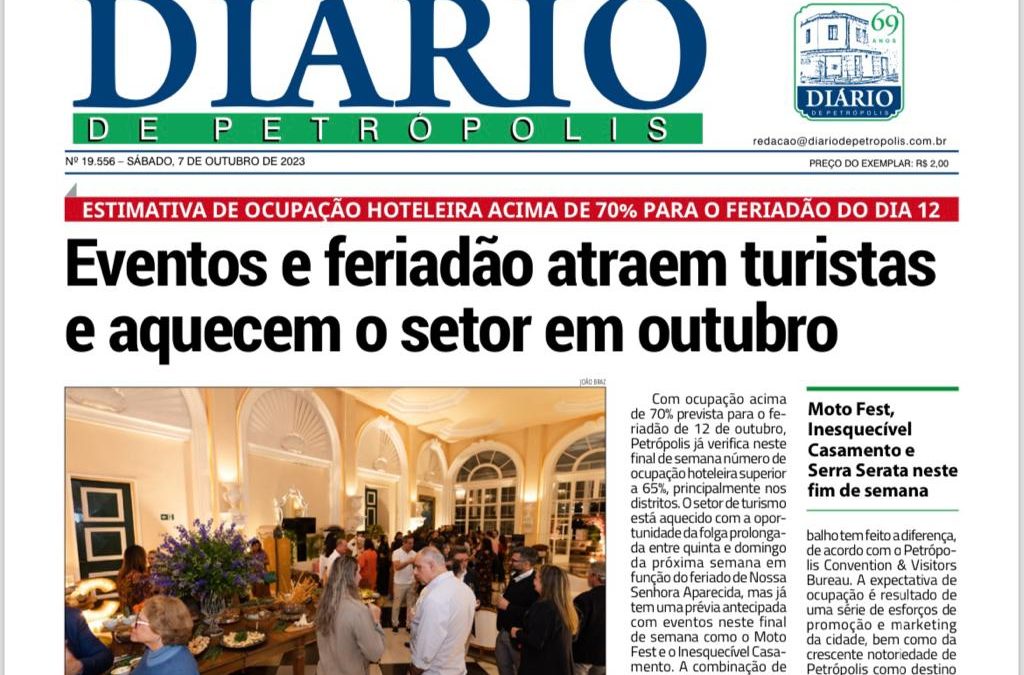 Clipping Inesquecível Casamento Week Petrópolis 2023