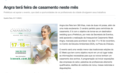 Clipping Inesquecível Casamento Week Angra 2023